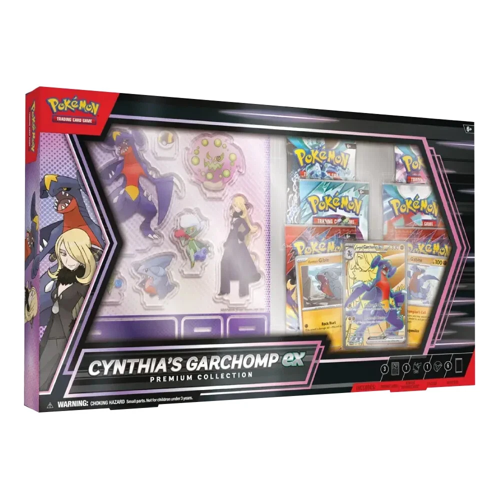 Pokemon Cynthias Garchomp ex Premium Collection